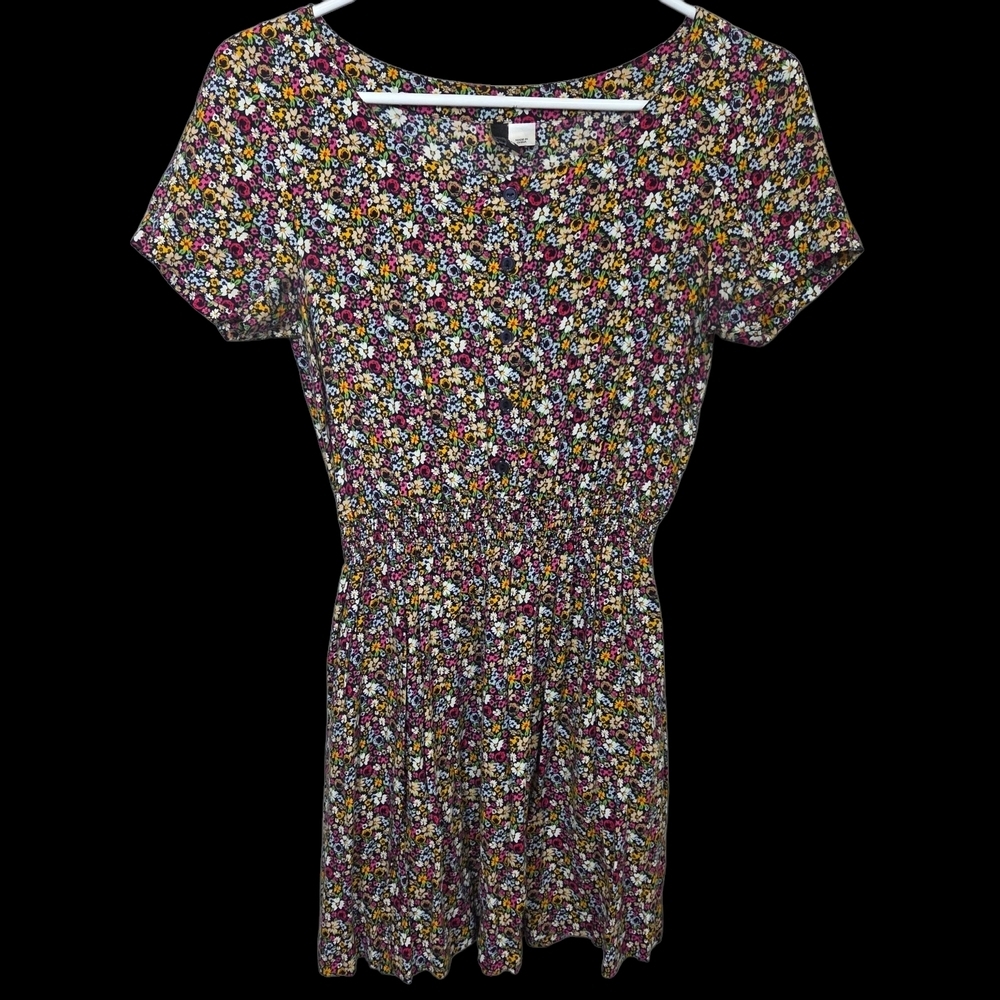 ⭐️Divided Floral Mini Dress - Multicolor Size 6